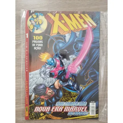 X-Men n° 1 - 1ª Série (2002) Panini - Item de colecionador