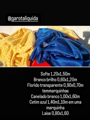TECIDO pedaços de tecidos soft Cetim Canelado