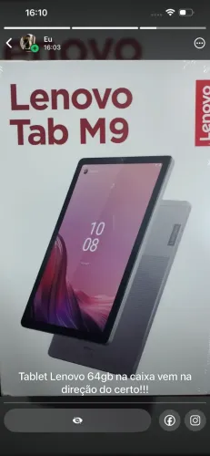 TABLET LENOVO 64GB