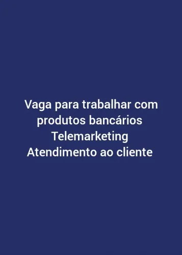 Vendas e Telemarketing