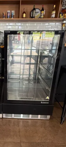 Vitrine Estufa Quente com Led Linha Premium Gelopar