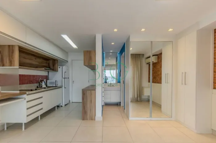 Studio com 1 dormitório à venda, 38 m² por R$ 628. - Brooklin Paulista - São Paulo/SP
