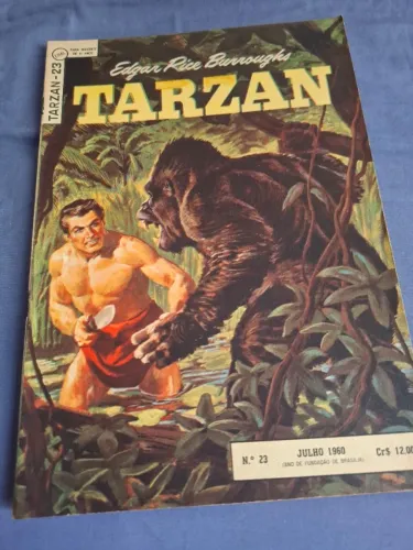 Gibi - Tarzan - n. 23 - julho 1960 - EBAL