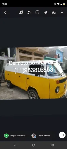 Carreto retiro entulho
