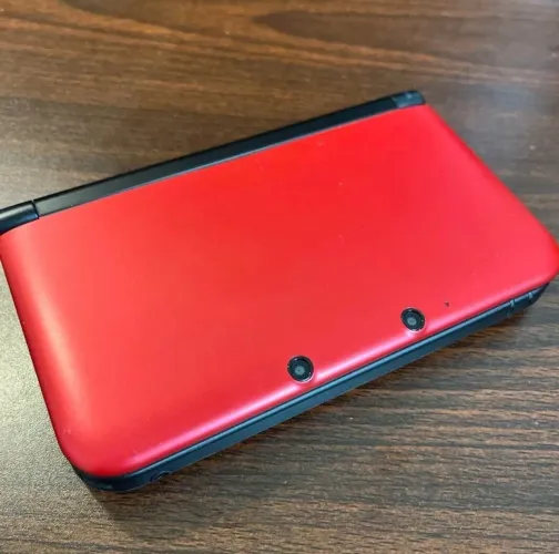 nintendo 3ds xl vermelho com jogos