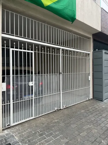 Portão em grade de ferro de correr