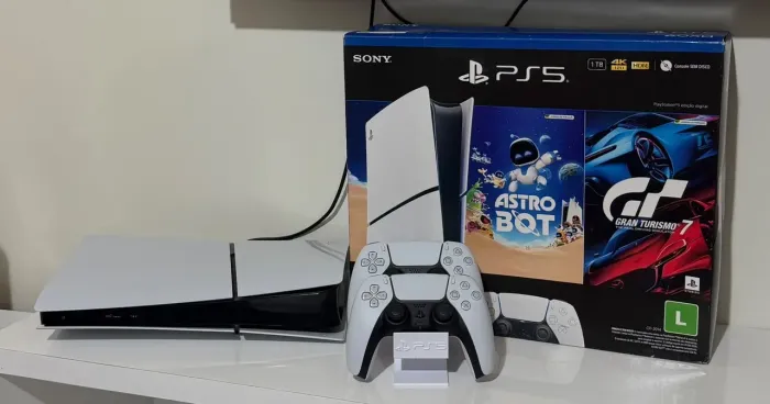 Ps5 Digital Slim 1TB - Novo com Garantia.