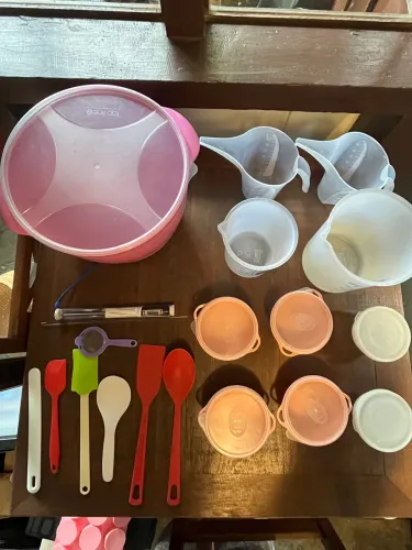 Kit Completo para Saboaria Artesanal e Confeitaria - Jarras e Utensílios