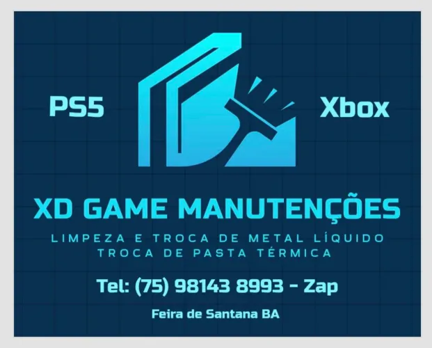 Manutenção de Vídeo Games PS5 e Xbox