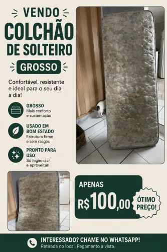 Colchão box solteiro