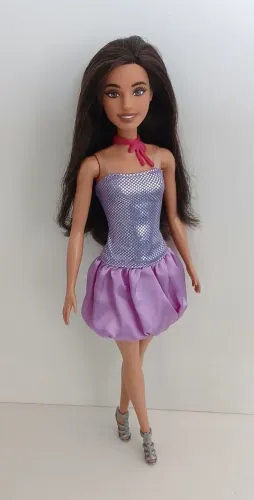 BONECA BARBIE FASHIONISTA ROSARIO FACEMOLD ITALIANA