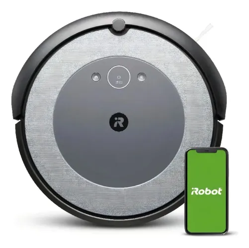 Aspirador de pó robô Roomba Combo i5 iRobot Bivolt 2 em 1: Aspira e Passa Pano