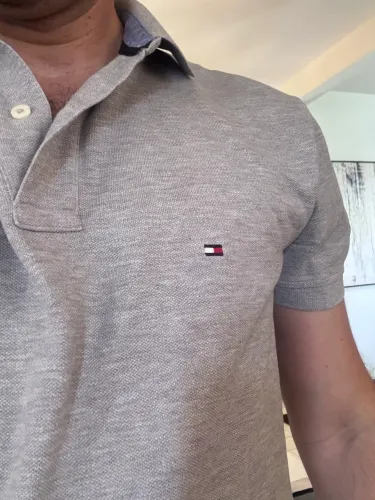 Camisa tommy Hilfiger cinza