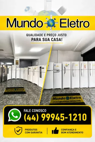 Geladeira usada em Maringá e Sarandi