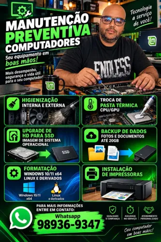 Manutenção Preventiva Computadores