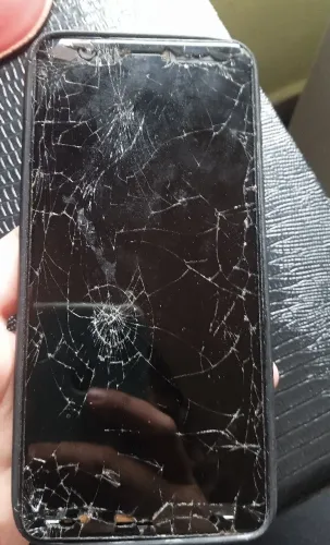 Celular a01 core quebrado