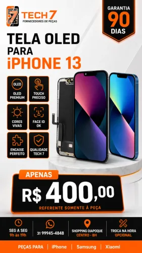 Tela OLED iPhone 13 | TECH 7
