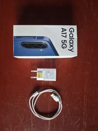Carregador Original Samsung 15W do Galaxy A17 direto da caixa