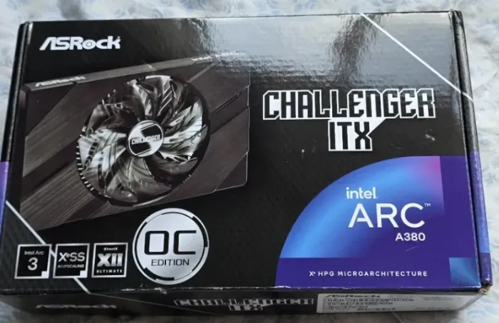 Placa de Video ASRock Intel ARC A380 Challenger ITX OC, 6GB
