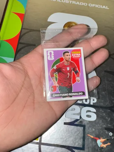 Figurinha da Copa 2026 Extra Legend Bordo Cristiano Ronaldo