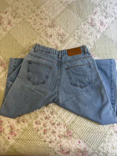 Calça Jeans Feminina Wide Leg Cintura Alta