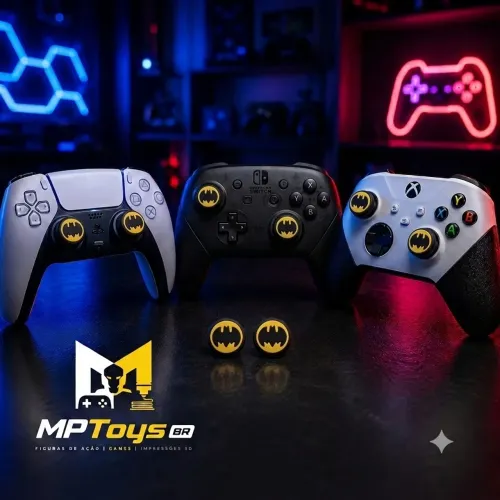 Par Gripa Silicone Batman PS5 PS4 PS3 Xbox One Series Switch