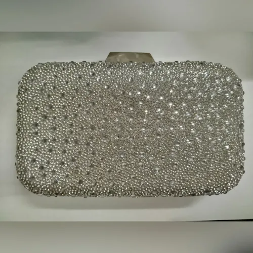 Bolsa de festa prata