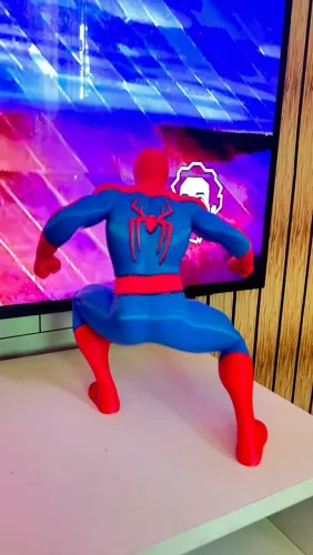 Action figure feito em impressora 3d 