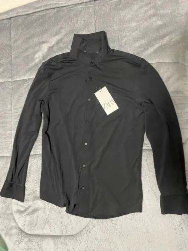 Camisa Social ZARA - Tam M (Ótimo Tecido)