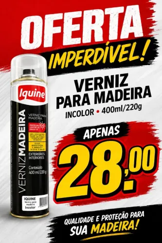 Verniz para madeira