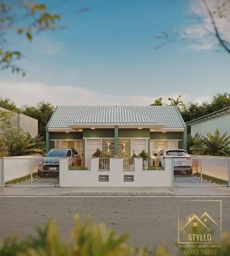 Casa com 2 dormitórios a venda, 48,00 m² Loteamento Lisboa 3 São José SC
