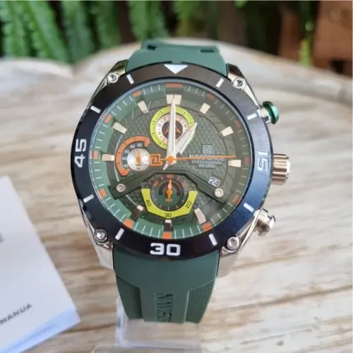 Relógio Militar Masculino Naviforce 8038 Com Cronógrafo De Q