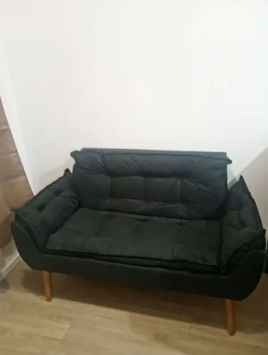 Vendo Sofá Namoradeira Suede (Novo)