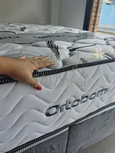 COLCHÃO D80 ORTOBOM À PRONTA-ENTREGA ENTREGAMOS GRATUITAMENTE HOJE MESMO