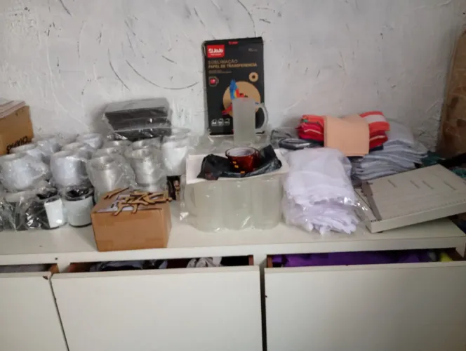 Produtos diversos para gráfica