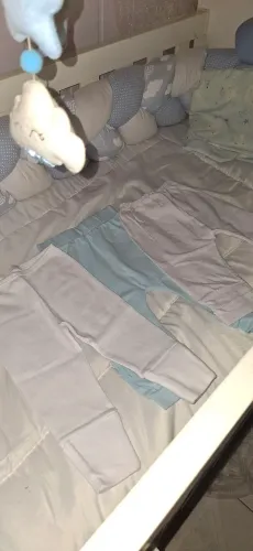 3 calças RN menino