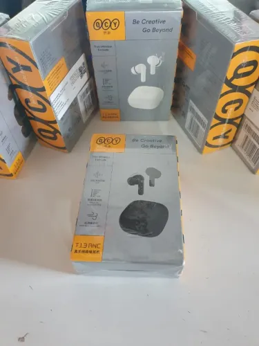 [LACRADO] QCY T13 ANC Fones De Ouvido Jogos Esportes Fone Bluetooth 5.3 28dB PRETO