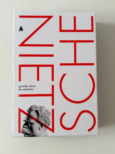 Box Nietzsche capa dura: Assim falava Zaratustra, O Anticristo, Ecce Homo