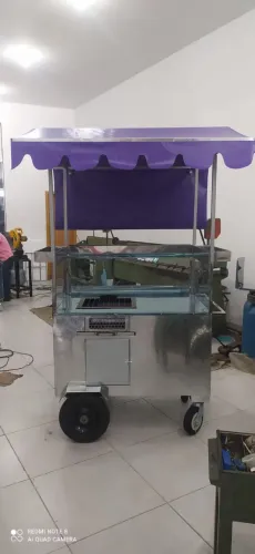 Carrinho gourmet profissional para alimentação / food street