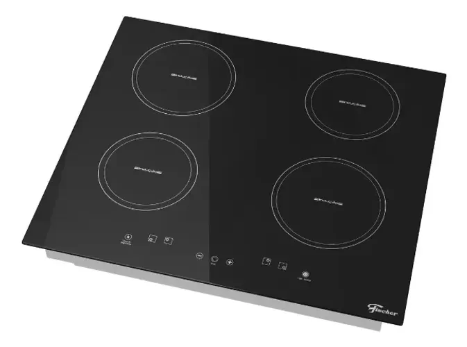 Cooktop Indução Fischer 4 Bocas Touch Preto 220v