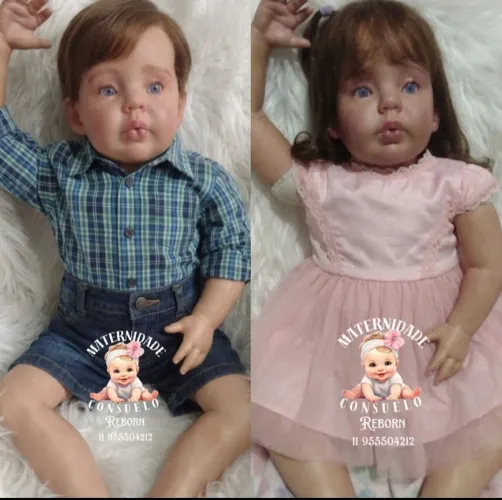 Bebê Reborn kit original Taylor após a compra me diz se quer o menino ou a menina 