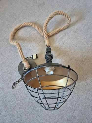 LUSTRE PENDENTE ESTILO VINTAGE