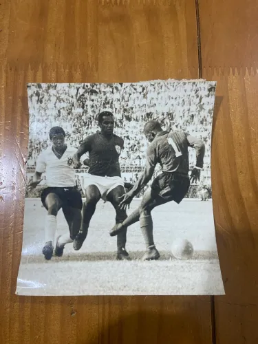 Corinthians x portuguesa Foto antiga do ano de 1965 jogo entre Corinthians x Portuguesa