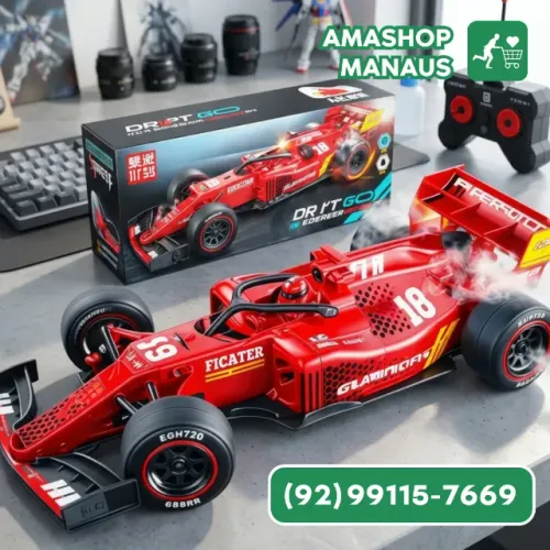Carrinho Controle Remoto Formula 1 Corrida Alta Velocidade