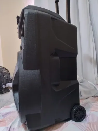 Caixa Amplificada Mondial CM-400 - 400RMS e Karaôke