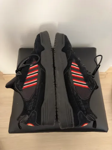 Tenis adi2000 black red preto vermelho 43