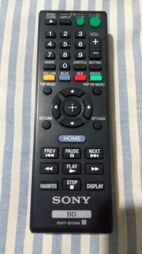 CONTROLE REMOTO ORIGINAL BLUERAY SONY RMT-B109A