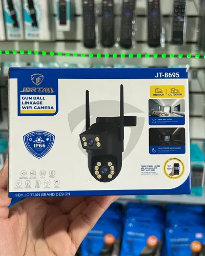 Câmera de Segurança Interna/ externa lente dupla Wi-Fi 2.4GHz ( Promoção)
