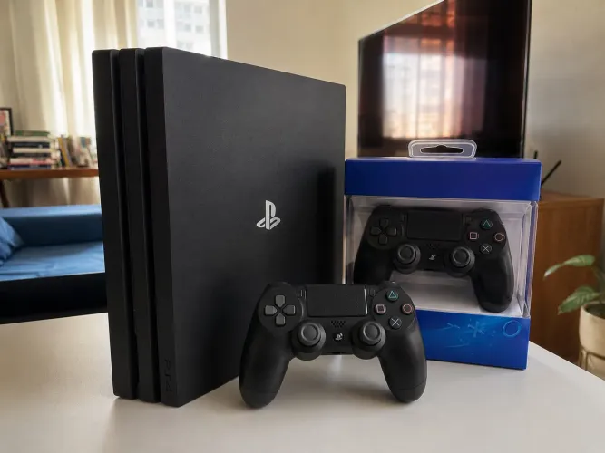 PS4 PRO 1TB + Controle Dualshock Lacrado