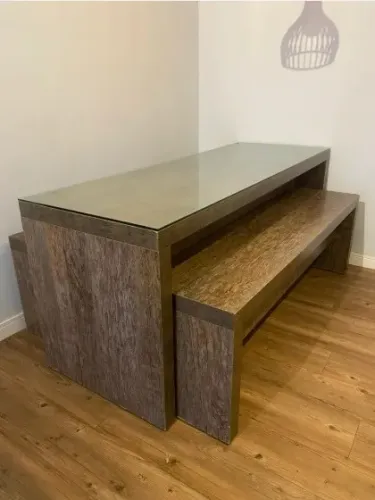 Mesa gourmet 180 X 65 cm (MDF)
